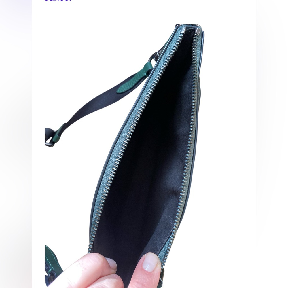 Coach Holden Crossbody Bag in Everglade/ Silver CE689 pristine condition - Picture 8 of 12